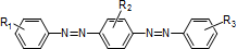 Azo compounds (typical structures)